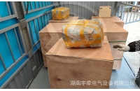 海外客戶礦用湘潭電機車配件順利出口發(fā)貨