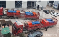 8噸湘潭鋰電池電機車海外訂單裝車發(fā)貨